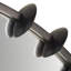 Pira Round Iron Mirror