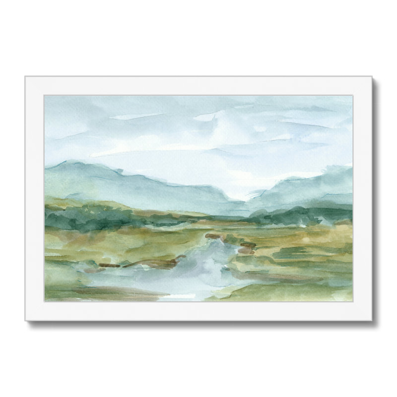 Sketchbook IV by Ethan Harper - Painting, White Single Picture Framed Paper, 34cm H x 50cm W