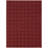 Togut Geometric Tufted Chili Red Area Rug-624618296
