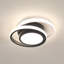 Modern Ellipse LED Flush Mount