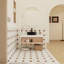 Meuble-lavabo flottant 36 po avec lavabo vasque rond et tablette ouverte 36 po-129865385