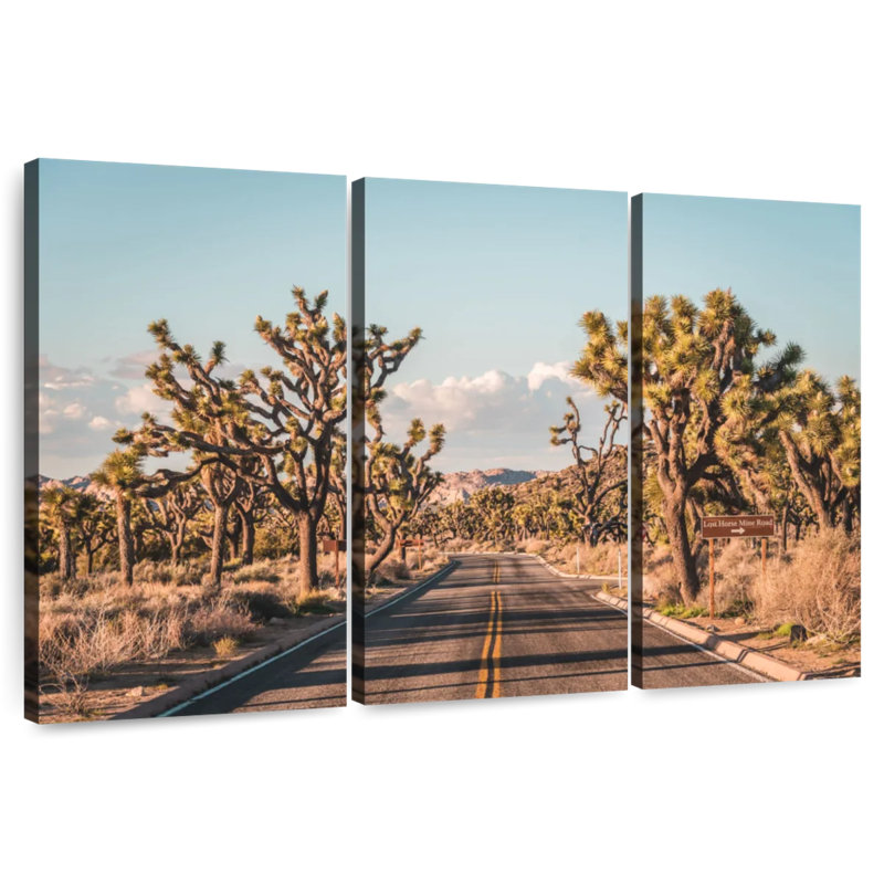 Mehar Cactus Road, 32" H x 50" W