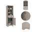 Armoire à linge 1 tiroir et 3 tablettes-915434382