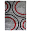 Tapis à poils longs en polyester touffeté à la main Manns-30779006