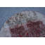 Tapis de sol, tapis de cuisine, petit tapis 3,4 pi x 3,4 pi, tapis bleu, tapis rétro, tapis turc