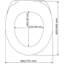 Family Geralyn Soft Close Elongated Toilet Seat
