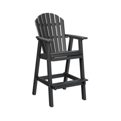 Comfo Back Outdoor Bar Stool