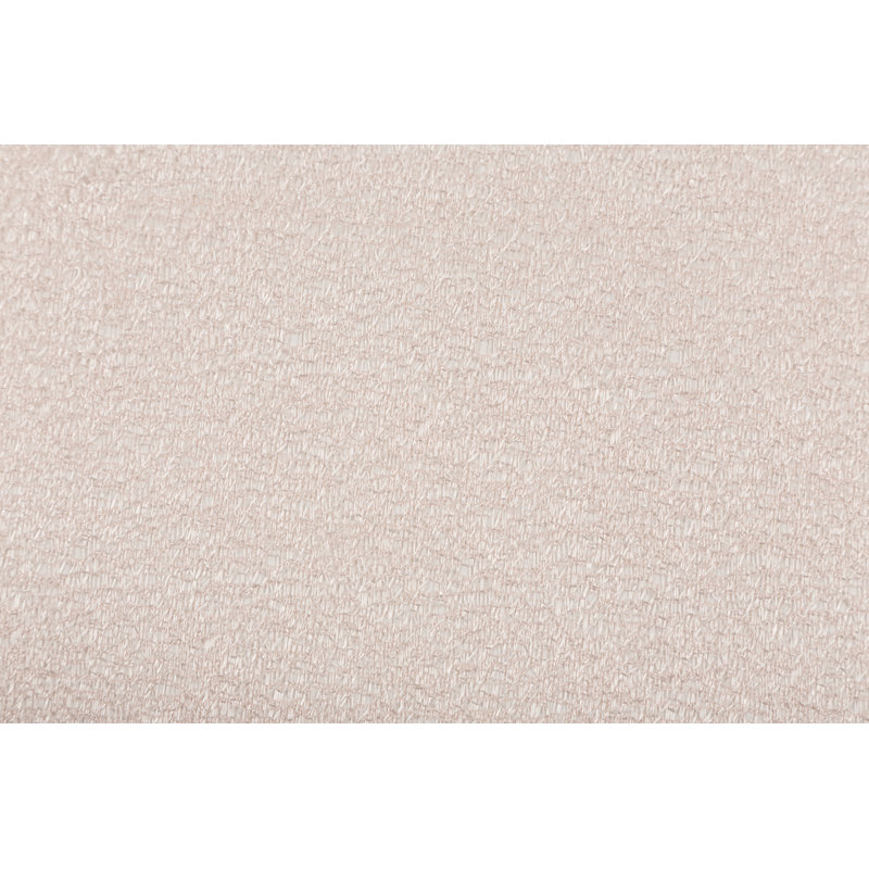 Panneau de rideau simple semi-diaphane avec passe-tringle Etherton, L 52 po x L 108 po, Rose