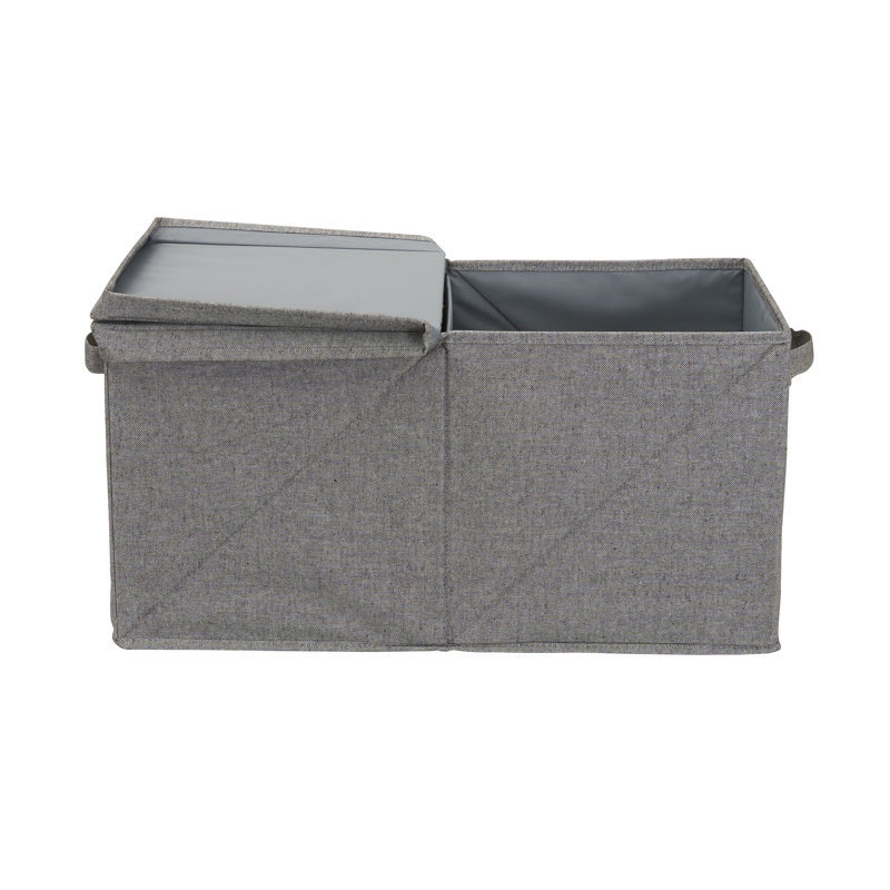 Household Essentials Double Twist Box Fabric Bin
