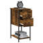 Kewstoke 32cm W Iron Bedside Table-1642312332