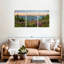Ensemble de 3 pièces vue sur toile Blue Ridge Mountains-1597545549