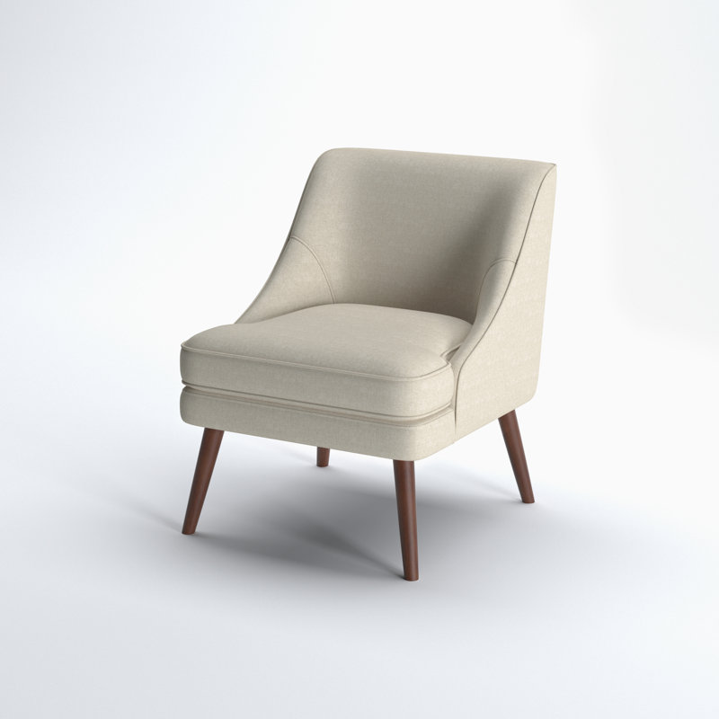 Borgella 24.8'' Wide Side Chair, Beige