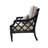 Outdoor Dining Armchair with Sunbrella® Cushions
