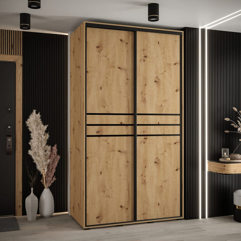 Tineke 140cm Sliding Door Wardrobe