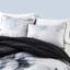 Édredon simple / simple TG avec teinture en microfibre et coussin décoratif en fourrure - coloré avec tissu lavable à la machine-118172818