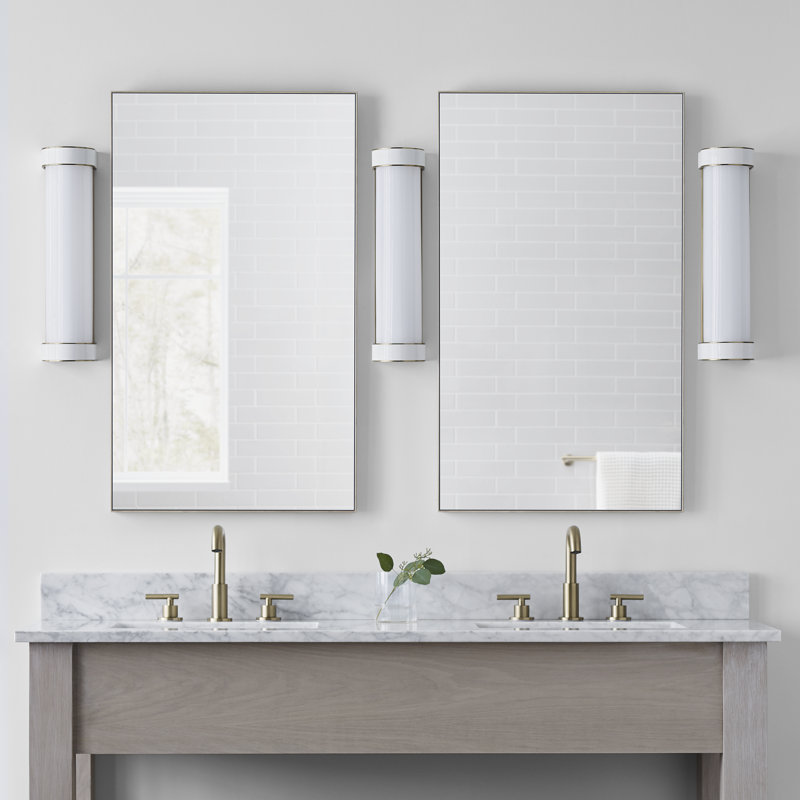 Monroe 1 - Light Vanity Light, Polished Nickel