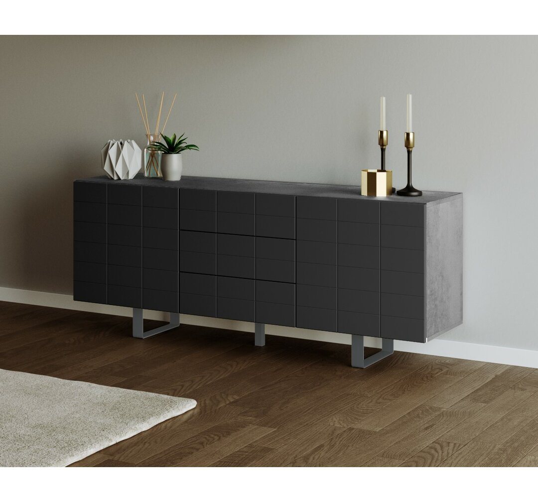 Sideboard Fabri aus Holzwerkstoff, 165 cm