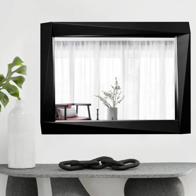 Miroir mural Radbourne, Noir