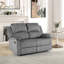  Modern Skin-Friendly Microfiber Manual Recline Sofa with Super Soft Backrest & Seat-574582115-550548872