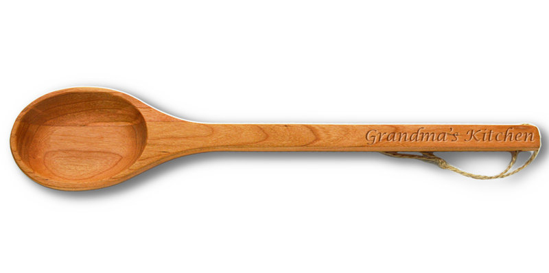 Cuillère de cuisine personnalisée Carved Solutions, Oui