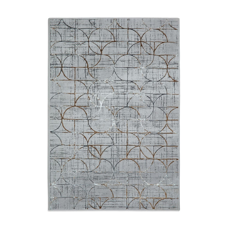 Creation area rug Machine Woven Rectangle Grey, Rectangle 160 x 230cm