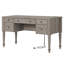 Meuble-lavabo gris avec 5 tiroirs, station de charge, armoire arrière et tablette ouverte, sans miroir, 56 po-1282464091