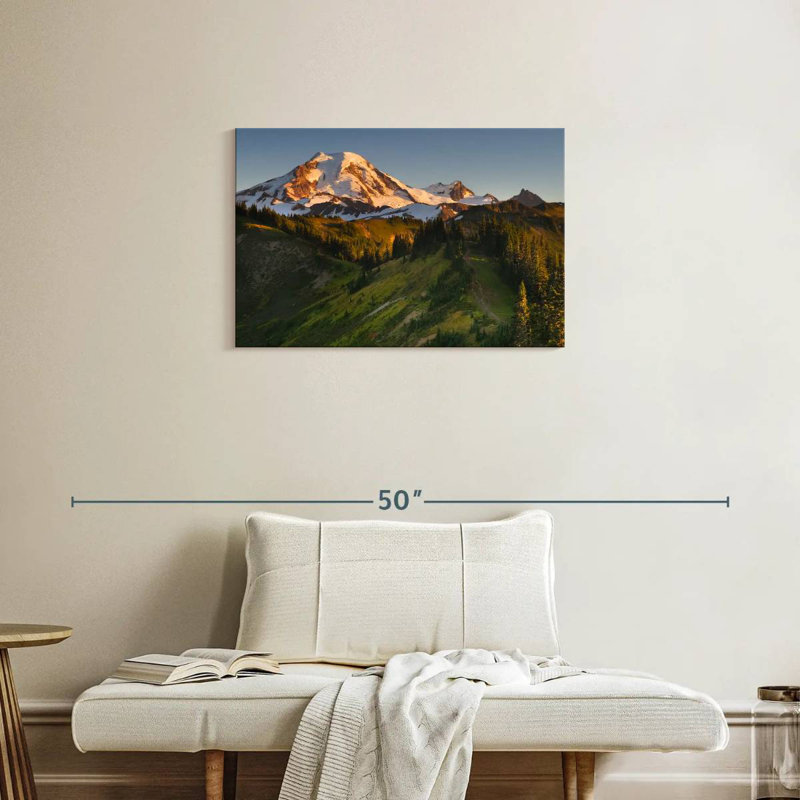 Alvord Sunrise Over Mt. Baker, H 20 po x l 30 po