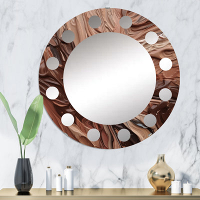 Kasuri Oval Mirror