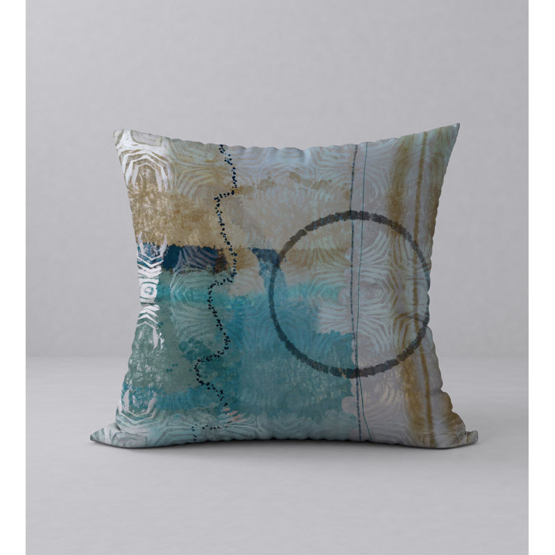 Housse de coussin carrée/insert, 18 po x 18 po
