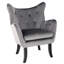 Cankton Velvet Accent Chair