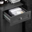 Lyonsdale Wood Cabinet Laundry Hamper with Handles-950118110