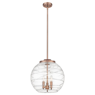 Luminaire suspendu sphérique 1 lumière Cindi
