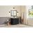 36" Solid Wood Bathroom Vanity with 1" Engineered Marble Top, Single Sink-240842223-240842218