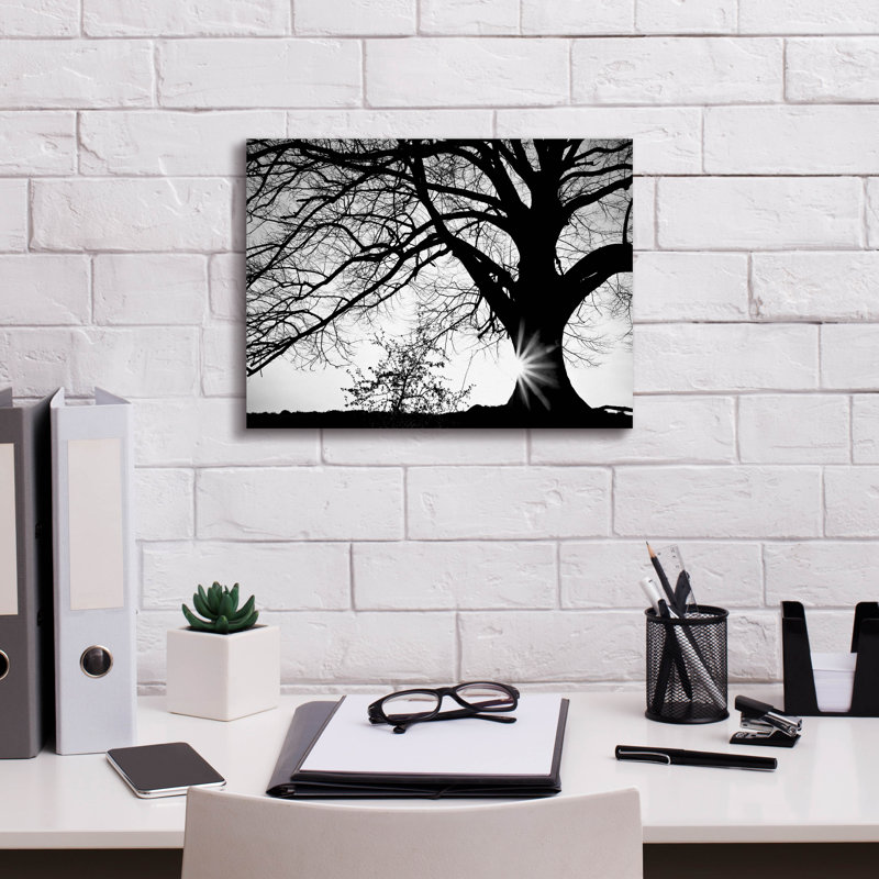 «Oak Silhouette» par PhotoINC Studio, H 12 po x l 16 po x P 0,75 po