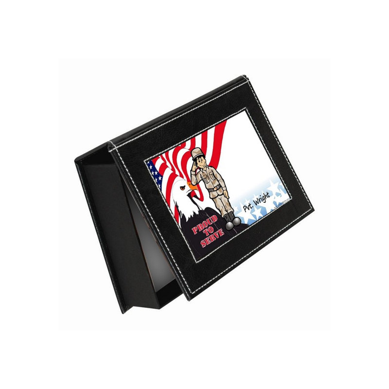 Boîte à mémoire à l’armée us personnalisée ntt us
