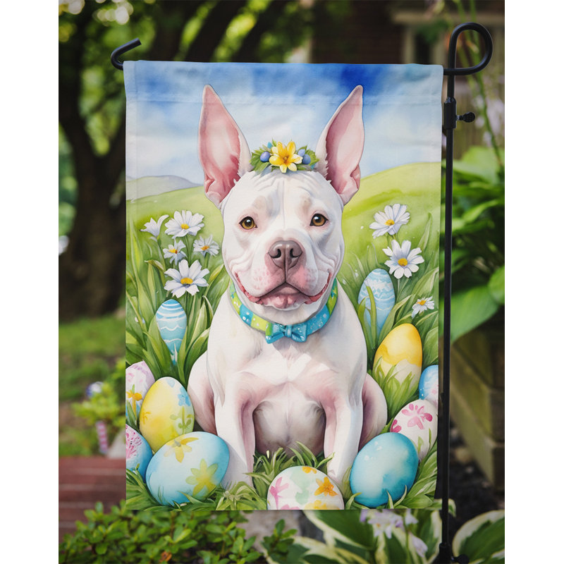 Easter Egg Hunt Double Sided 15.5'' H x 11.25'' W Polyester Easter Garden Flag