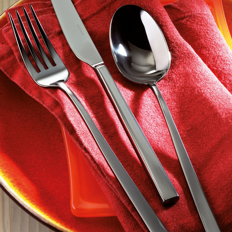 Linea Q Stainless Steel Serving Spoon