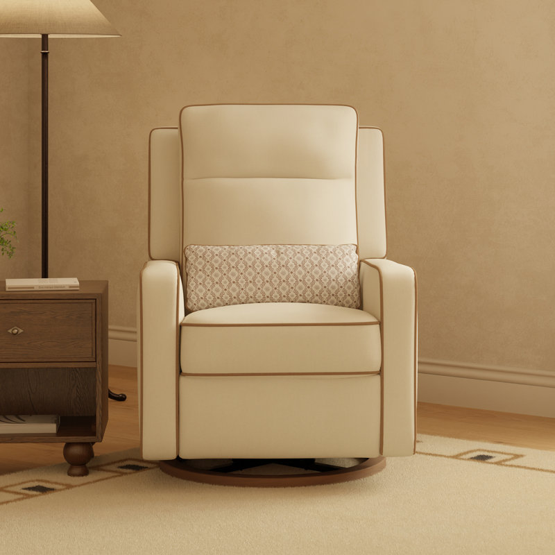 Sigi Pro Power Recliner and Swivel Glider with Power Adjustable Headrest and Lumbar Support by Nate Berkus