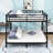 Metal Bunk Bed With Built-In Ladder And Guardrails-1835770454