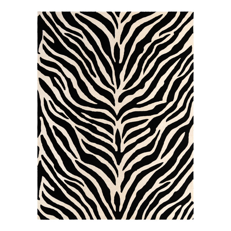Tapis zèbre Kimber, Rectangle 9 pi x 12 pi