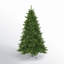 6.5' Lighted Artificial Fir Christmas Tree