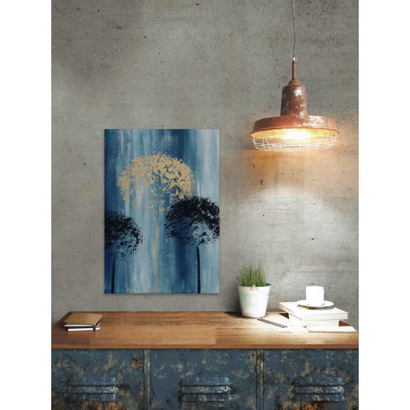 1 Piece Wrapped Canvas Painting, 38cm H x 25cm W x 3.81cm D