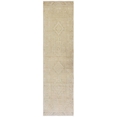 Tapis de couloir rétro vintage style turc 2 '11' x 10 '11'