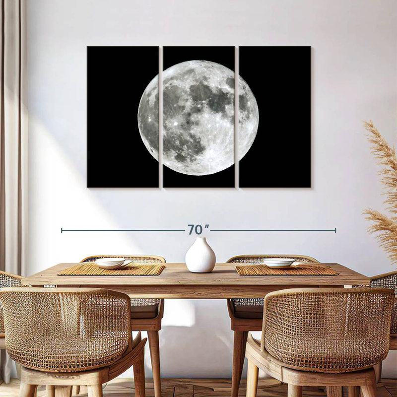 Oberle The Moon, 36" H x 57" W