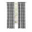 Panneau de rideau simple semi-diaphane avec passe-tringle Antheia-323002535-323002533