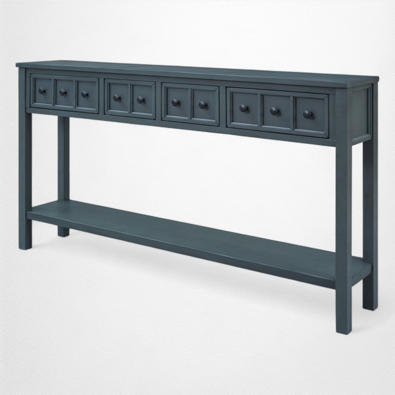 Console 60,03 po, Bleu marine