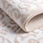 Tapis contemporain de couleur blanche-285036580