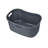  40L Laundry Basket, Clothes Hamper, Wicker Design, Plastic, 23"L x 14.5"W x 11"H-96127310