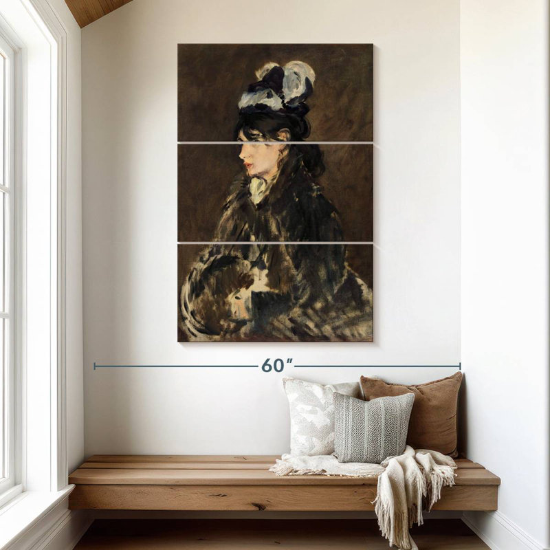 Leisha Berthe Morisot 1869-1873, H 50 po x l 32 po