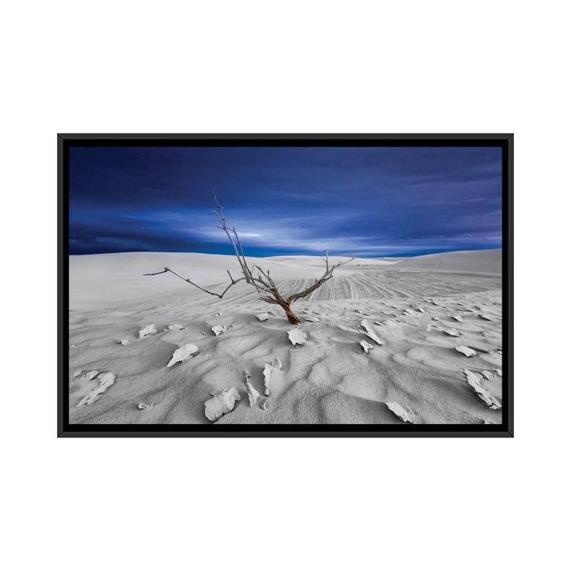 Alone - Floater Frame Print on Canvas